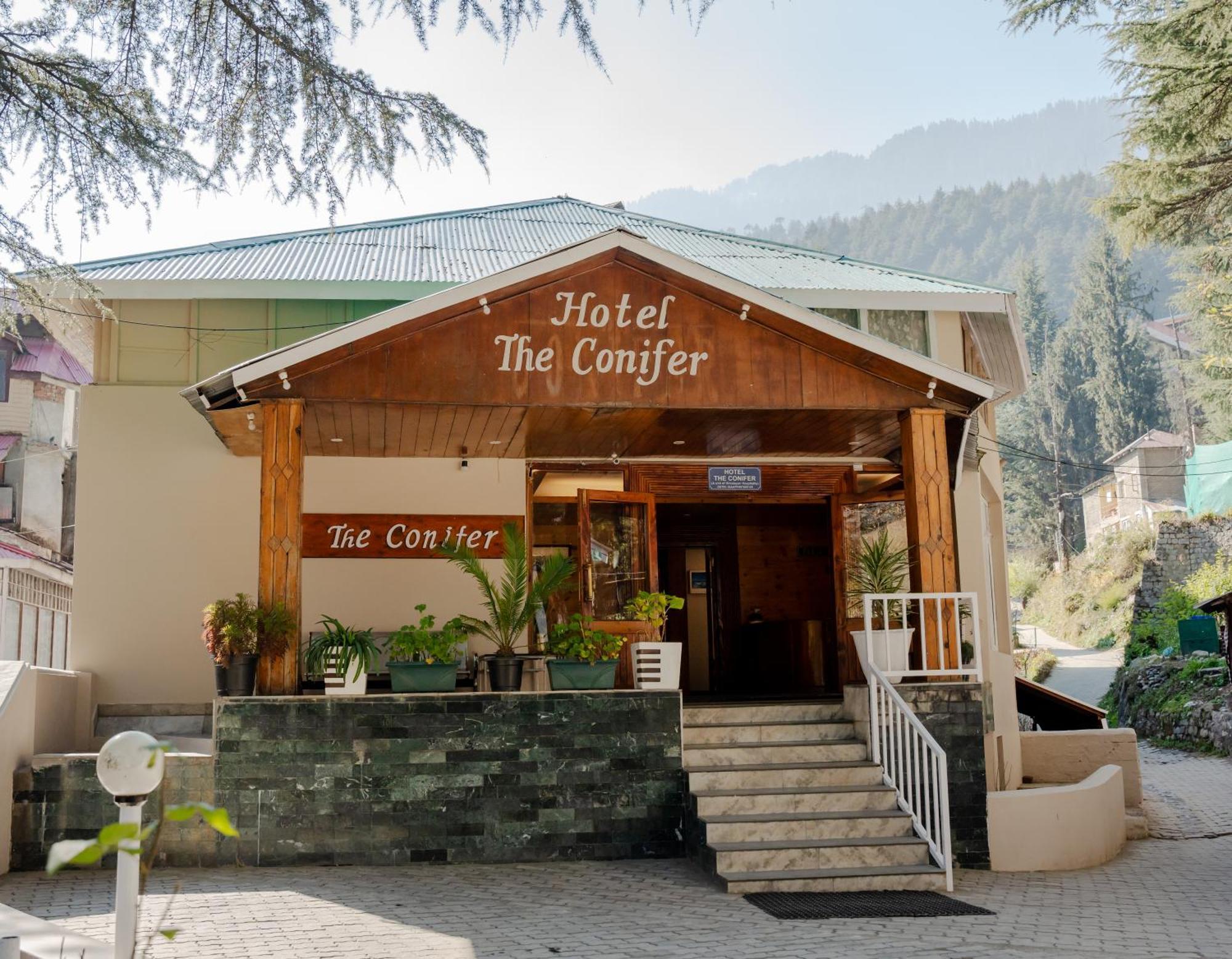 Hotel The Conifer Manāli Exteriér fotografie